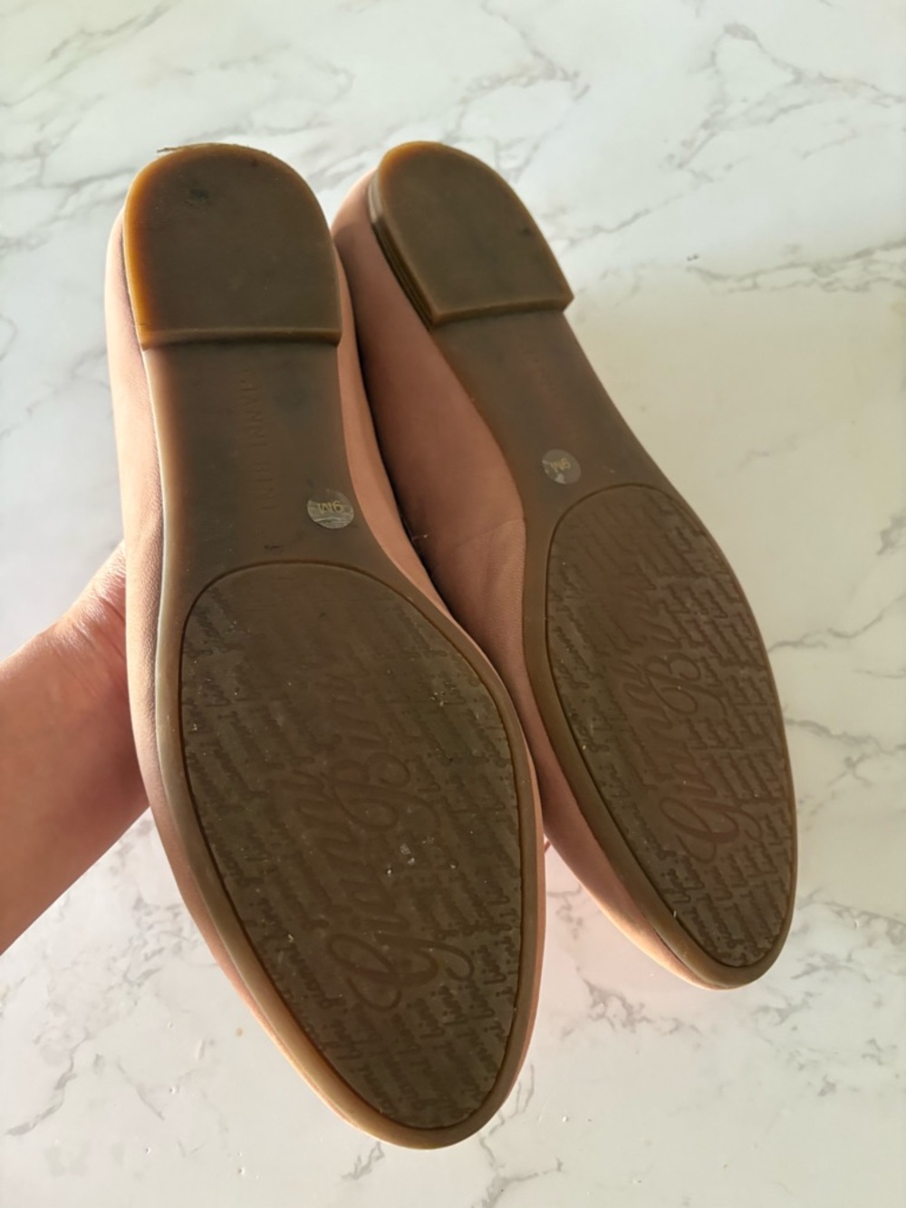 Gianni Bini Blush Pink Bow Ballet Flats - Picture 4 of 5